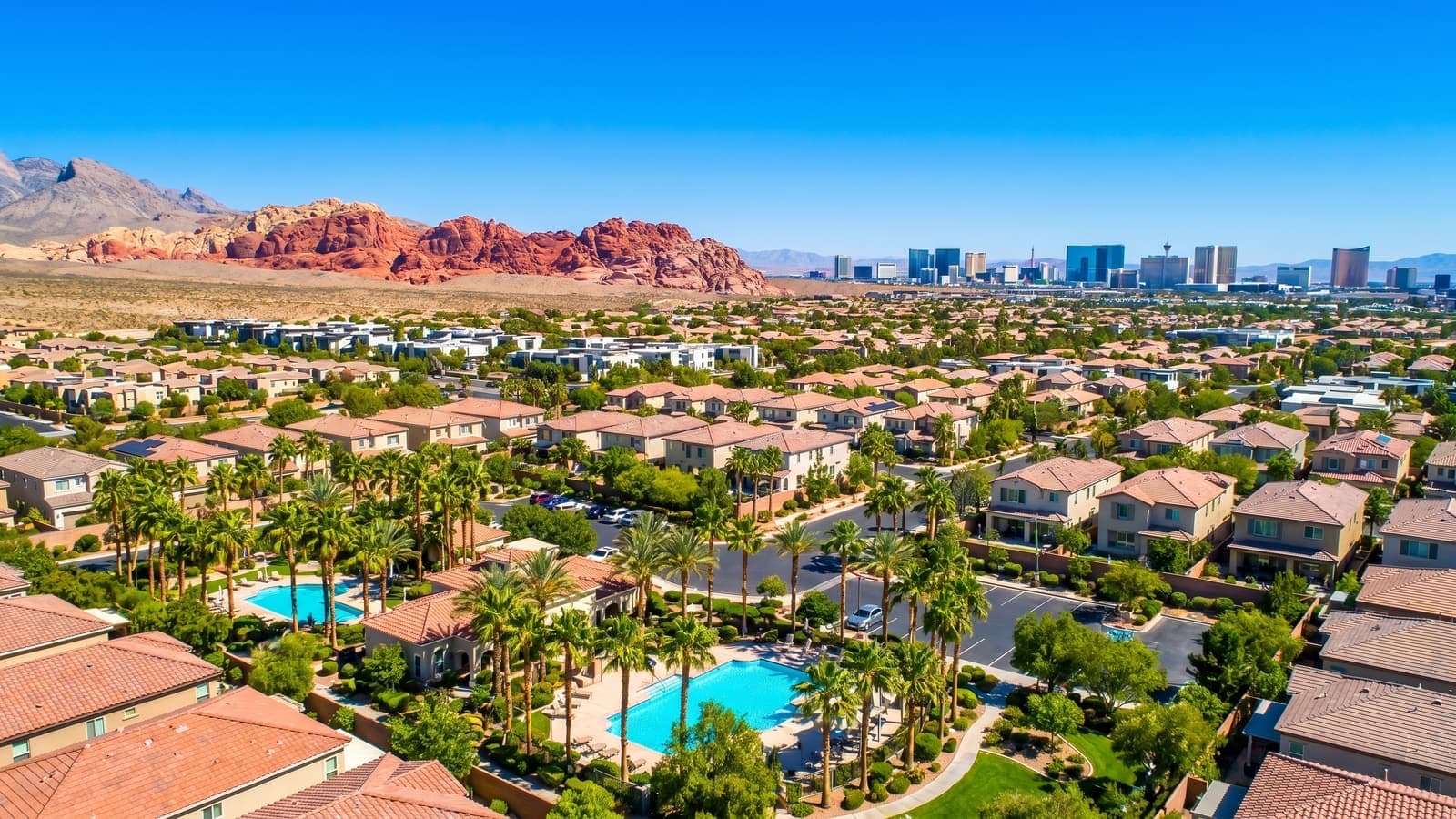 Southwest Las Vegas — master-planned neighborhoods, Mountains Edge, Southern Highlands, and the Spring Mountains backdrop